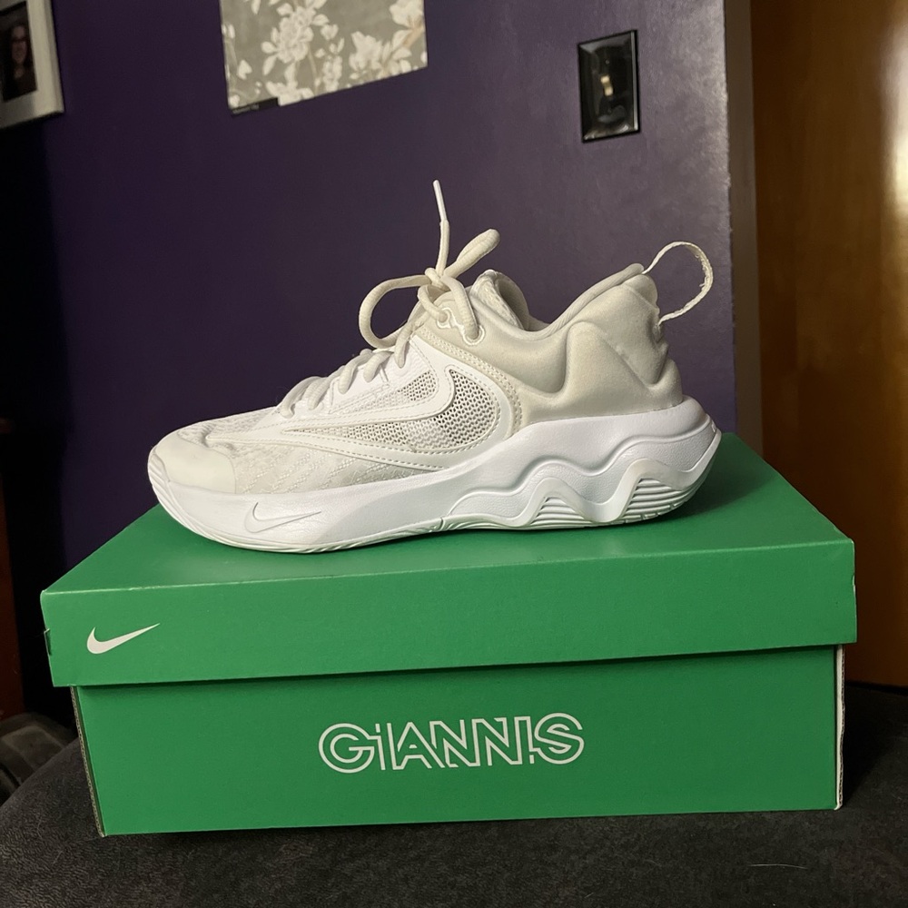 Nike Giannis White Sneakers
